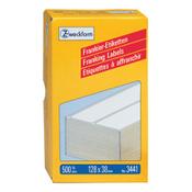 Avery 3441 franking labels 128 x 38 mm white (500 labels)