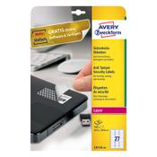 Anti-fraud labels (63.5 x 29.6mm) | Avery L6114-20 | 540 labels