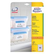 Freezer labels (38.1 x 21.2mm) | Avery L7971-25 | 1,625 labels image