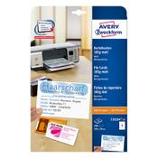 Index cards (105 x 75mm, blank) | Avery C32254-25 | 200-pack image