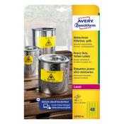 Label weatherproof sticker sheets 45.7mm x 21.2mm | Avery L6103-20 | 960 labels image