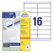 Multi-purpose labels (105 x 33.8mm) | Avery 3665 | 1,600 labels image