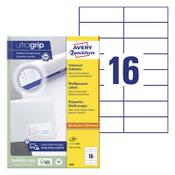 Multi-purpose labels (105 x 37mm) | Avery 3484 | 1,600 labels