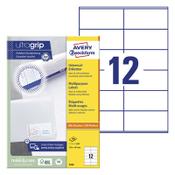 Multi-purpose labels (105 x 48mm) | Avery 3424 | 1,200 labels