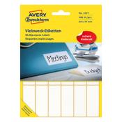 Multi-purpose labels (19 x 50mm) | Avery 3327 | 486 labels image