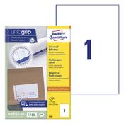 Multi-purpose labels (210 x 297mm) | Avery 3478 | 100 labels image