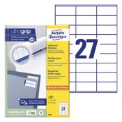 Multi-purpose labels (70 x 32mm) | Avery 3479 | 2,700 labels image