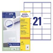Multi-purpose labels (70 x 41mm) | Avery 3481 | 2,100 labels image