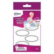 Water soluable labels (55 x 30mm) | Avery SOLUB18 | 18 labels image