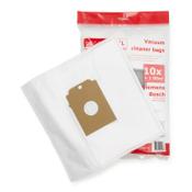 Bosch/Siemens type K microfibre hoover bags | 123ink version | 10 bags + 1 filter image