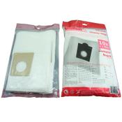 Bosch type microfibre D/E/F/G/H hoover bags | 123ink version | 10 bags + 1 filter image