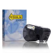 Brady MC-750-595-WT-BK black on white vinyl tape 19.05 mm x 7.62 m (123ink version) image