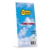 Brochure holder (1/3 A4) | L-foot | 123ink image