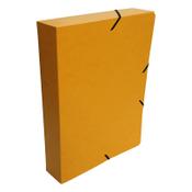 Elasticated folder (400 sheets) | Bronyl yellow