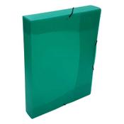 Elasticated folder 40mm (300 sheets) | Bronyl transparent green image