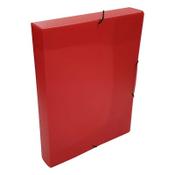 Elasticated folder 40mm (300 sheets) | Bronyl transparent red image