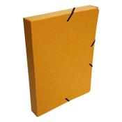 Elasticated folder 40mm (300 sheets) | Bronyl yellow