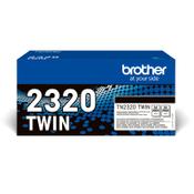 Brother TN-2320BK toner black double pack (original) image