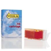 Canon CLI-551Y XL high capacity yellow ink cartridge (123ink version) image