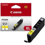 Canon CLI-551Y XL high capacity yellow ink cartridge (original Canon) image