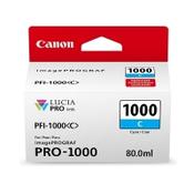 Canon PFI-1000C cyan ink cartridge (original Canon) image