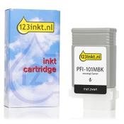 Canon PFI-101MBK matte black ink cartridge (123ink version) image