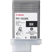 Canon PFI-102BK black ink cartridge (original Canon) image
