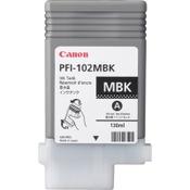 Canon PFI-102MBK matte black ink cartridge (original Canon) image