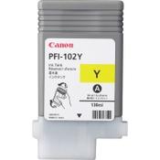 Canon PFI-102Y yellow ink cartridge (original Canon) image