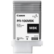 Canon PFI-106MBK matte black ink cartridge (original Canon) image