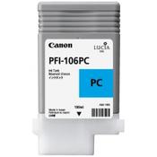 Canon PFI-106PC photo cyan ink cartridge (original Canon) image