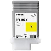 Canon PFI-106Y yellow ink cartridge (original Canon) image