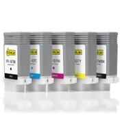 Canon PFI-107 MBK/BK/C/M/Y ink cartridge 5-pack (123ink version) image