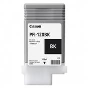 Canon PFI-120BK black ink cartridge (original Canon) image