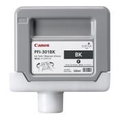 Canon PFI-301BK black ink cartridge (original Canon) image