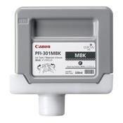 Canon PFI-301MBK matte black ink cartridge (original Canon) image