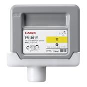 Canon PFI-301Y yellow ink cartridge (original Canon) image