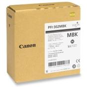 Canon PFI-302MBK matte black ink cartridge (original Canon) image