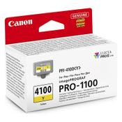 Canon PFI-4100Y yellow ink cartridge (original Canon) image