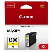 Canon PGI-1500Y XL high capacity yellow ink cartridge (original Canon) image