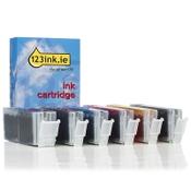 Canon PGI-570PGBK XL / CLI-571BK/C/M/Y/GY XL ink cartridge 6-pack (123ink version) image