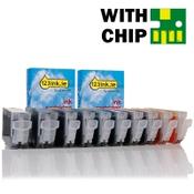 Canon PGI-5BK / CLI-8BK/C/M/Y ink cartridge 10-pack (123ink version) image