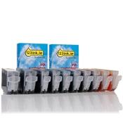 Canon PGI-5BK / CLI-8BK/C/M/Y ink tank 10-pack (123ink version) image