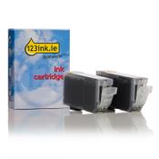 Canon PGI-5BK black ink cartridge 2-pack (123ink version) image