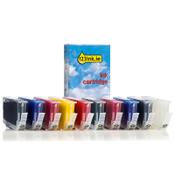 Canon PGI-72M BK/C/M/Y/R/PBK/PM/PC/GY/CO ink cartridge 10-pack (123ink version) image