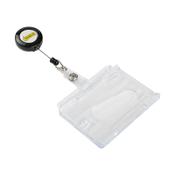 Card holder with roll-off mechanism | 87 x 54mm | 123ink 10-pack