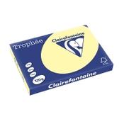 A3 120g paper (yellow) | Clairefontaine | 250 sheets image