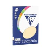 A4 160g paper (chamois) | Clairefontaine | 50 sheets image
