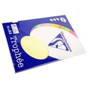 A4 160g paper (yellow) | Clairefontaine | 50 sheets image
