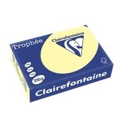 A4 210g paper (yellow) | Clairefontaine | 250 sheets image